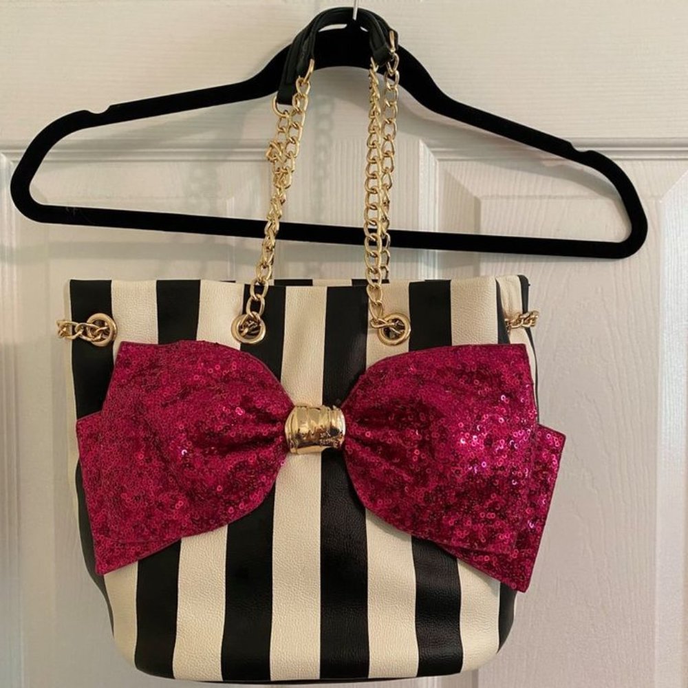 Betsey Johnson Drawstring Purse